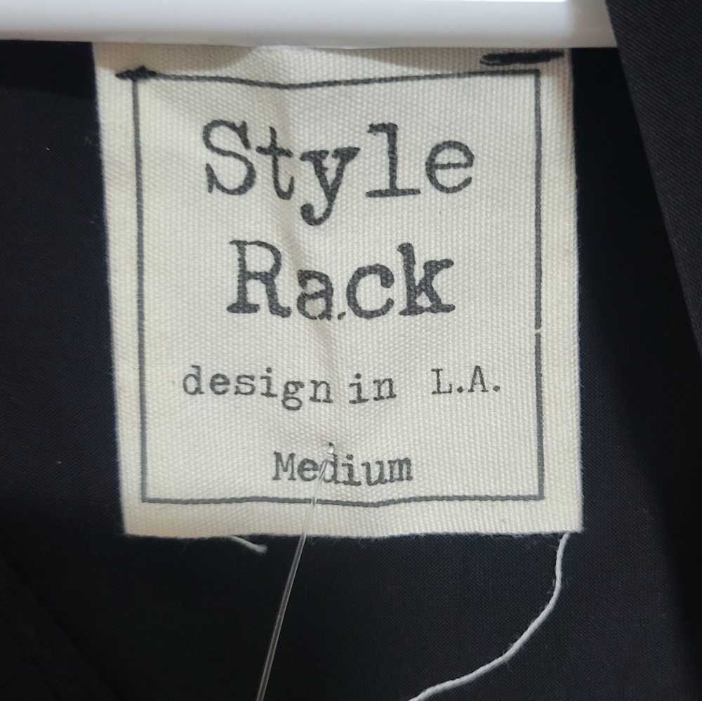 Style Rack Black Backless Dress - Picture 3 of 3